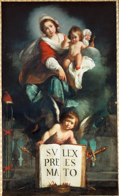 La Madone de la Justice - Madona spravedlnosti... od Bernardo Strozzi