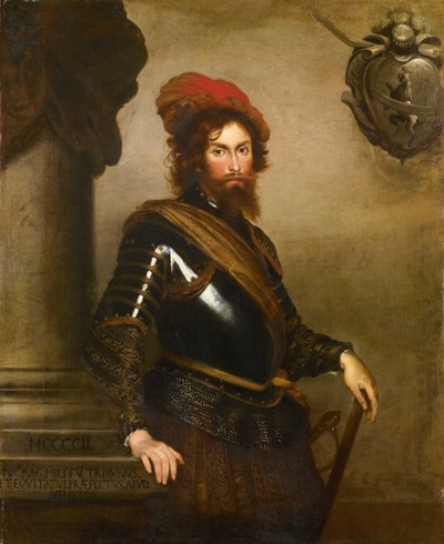 Portrét Nicolò Raggiho. od Bernardo Strozzi