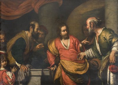 The Tribute Money, c. 1631 od Bernardo Strozzi