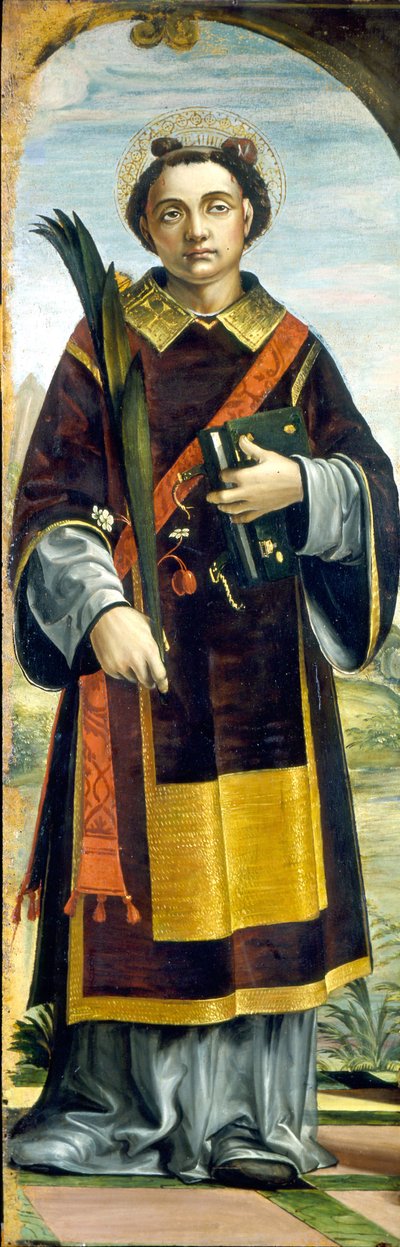 Svatý Štěpán od Bernardo Zenale