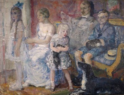 Rodina Folkestadových od Bernhard Dorotheus Folkestad