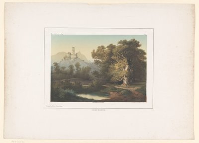 Pohled na Godesburg poblíž Bad Godesberg Godesberg (název na objektu) od Bernhard Hoefling