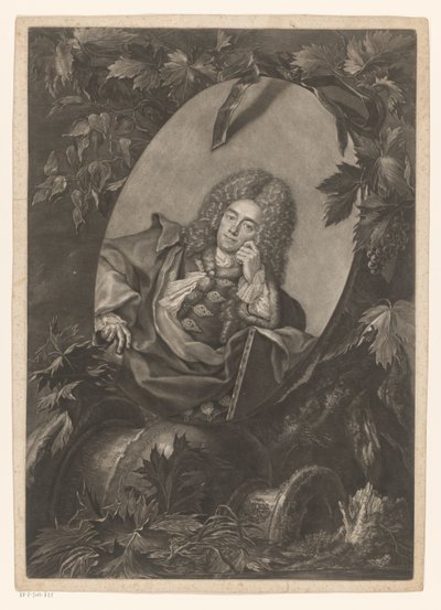 Portrét Christopha Ludwiga Agricoly od Bernhard Vogel
