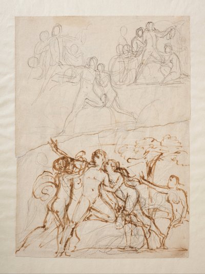 Hylas a vodní nymfy, od Bertel Thorvaldsen