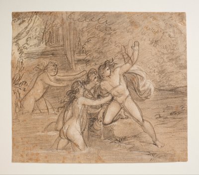 Hylas a vodní nymfy od Bertel Thorvaldsen