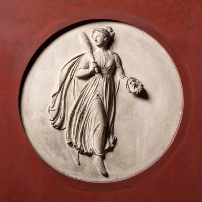 Melpomené. Múza tragédie od Bertel Thorvaldsen