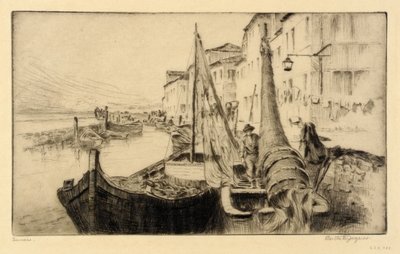 Seiners, Chioggia od Bertha E. Jaques