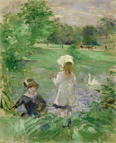 Vedle jezera od Berthe Morisot