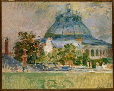 Kopule býčí arény v Pergolesiho ulici od Berthe Morisot