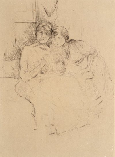 Hodina kreslení od Berthe Morisot