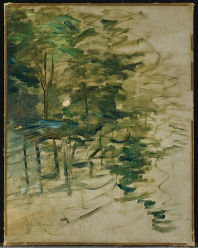 Zahrada, 1883 od Berthe Morisot