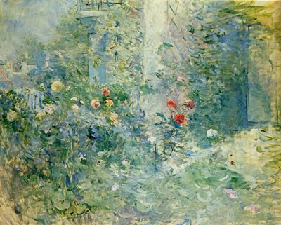 Zahrada v Bougival Le jardin à Bougival, 1884 od Berthe Morisot