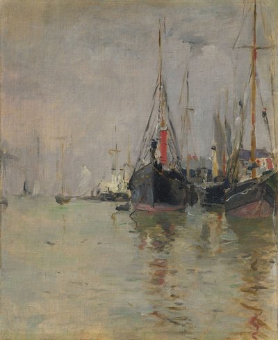 Německy: Die Themse The Thames od Berthe Morisot