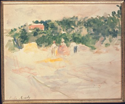 Sklizeň v Bougival, 1882 od Berthe Morisot