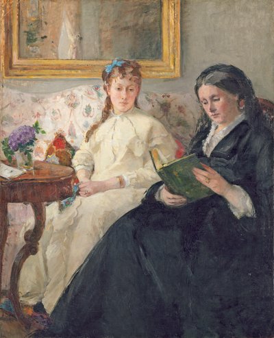 Portrét umělcovy matky a sestry od Berthe Morisot