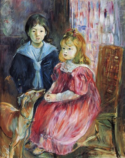 Portrét dětí Gabriela Thomase Obraz od Berthe Morisot od Berthe Morisot