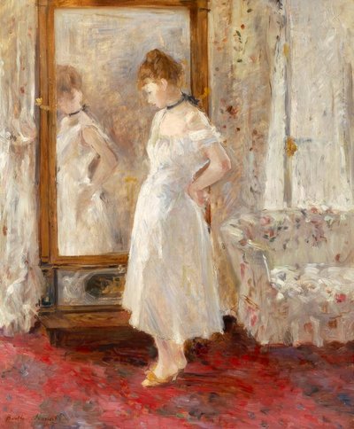 Psyche, 1876, od Berthe Morisot (1841-1895). od Berthe Morisot
