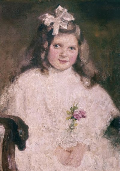 PORTRÉT JEHO DCERY - XIX STOLETÍ - FRANCOUZSKÝ IMPREZIONISMUS od Berthe Morisot
