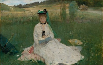 Reading, 1873. od Berthe Morisot