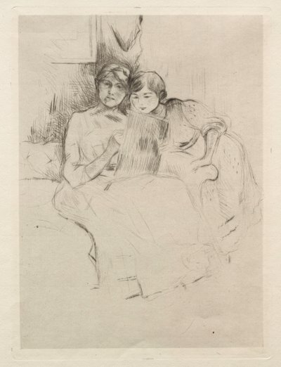 Kreslení. od Berthe Morisot