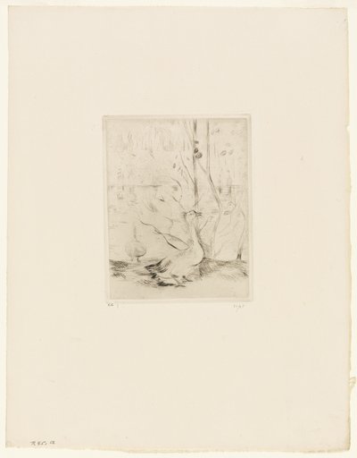 Husa od Berthe Morisot