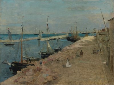 Přístav v Cherbourgu od Berthe Morisot
