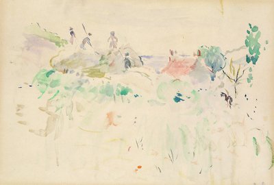 Hromady sena v Jersey, 1886 od Berthe Morisot