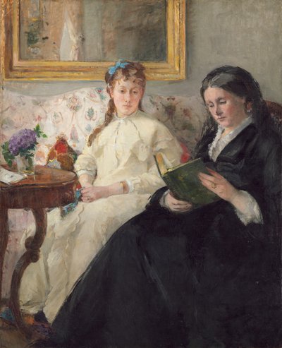 Matka a sestra umělce od Berthe Morisot
