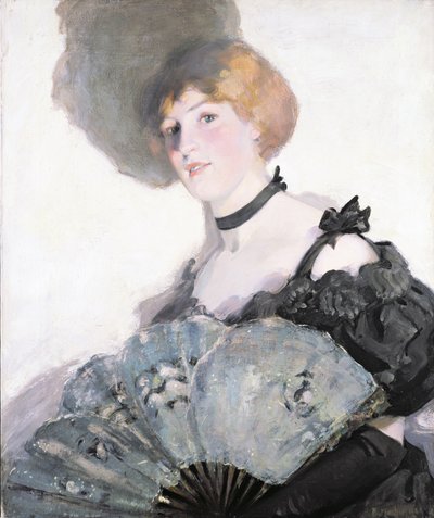 Světlo lampy, 1901 od Bessie MacNicol