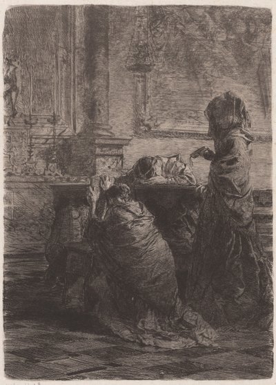 The Brothers are in The Men are in the Field, 1870. od Bianchi Mose