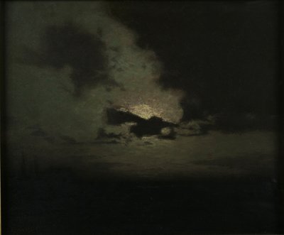 Skrytý měsíc, kolem roku 1907 od Lowell Birge Harrison