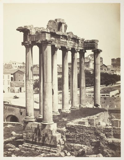 Forum Romanum, Řím od Bisson Frères
