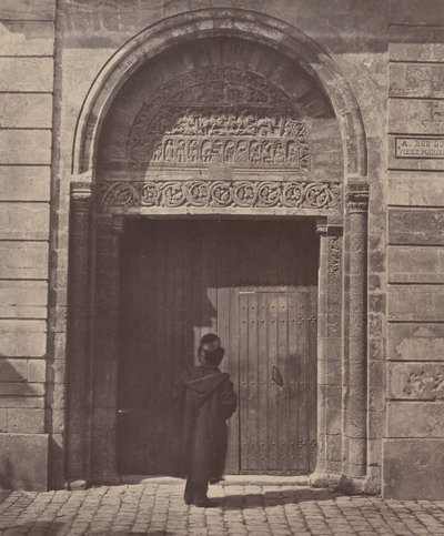 Portál svatého Ursína v Bourges, rue du Vieux Poirier od Bisson Frères