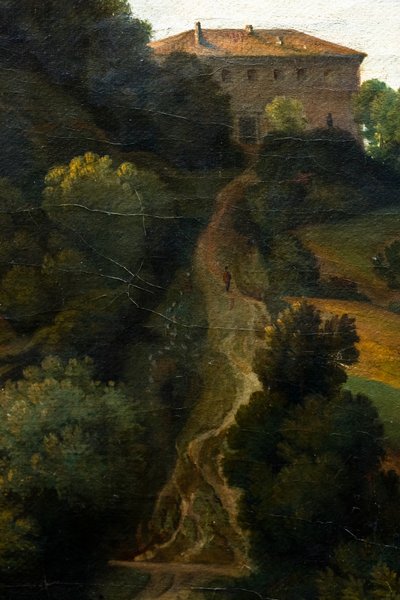 Vila Madame v Římě, detail od Blaise-Alexandre Desgoffe