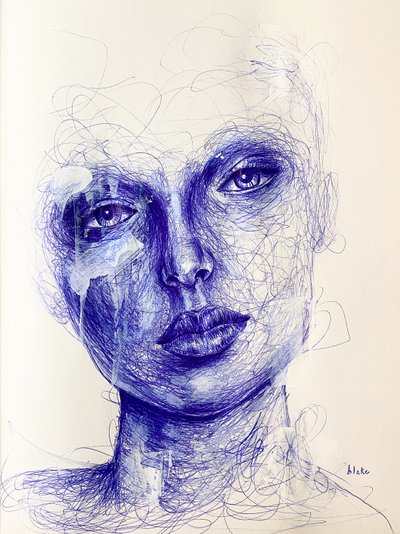 Love On The Rocks, n. 2021 (kynä paperille) od Blake Munch