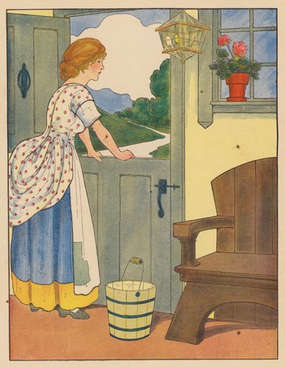 Říkanka: (barevná litografie) od Blanche Fisher Wright