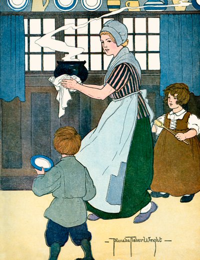 Pease Porridge Hot, Blanche Fisher Wright od Blanche Fisher Wright