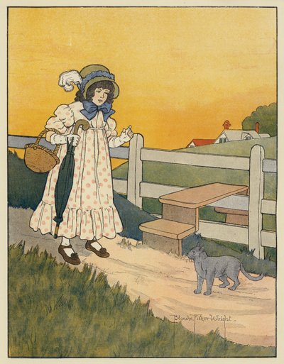 Pussy-Cat A Queen od Blanche Fisher Wright