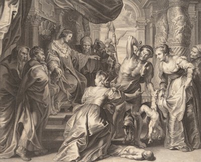 Šalamounův soud, 1595-1633. od Boetius Adams Bolswert