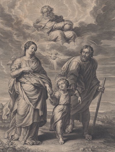 Návrat z Egypta, 1595-1659. od Boetius Adams Bolswert