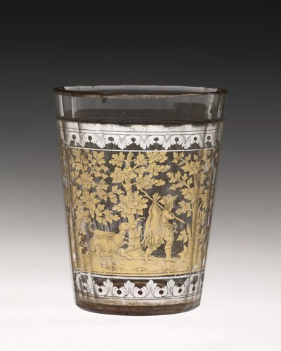 Tumbler, kolem roku 1730 od Bohemian School