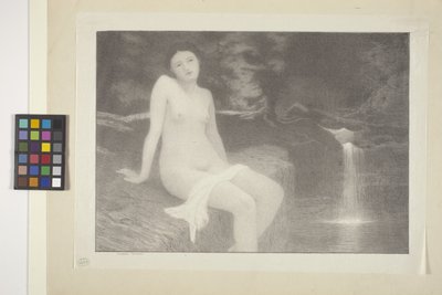 Sylvia (inkoust na papíře) od Bolton Coit Brown