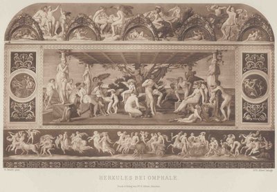 Německy: Herkules v Omphale od Bonaventura Genelli