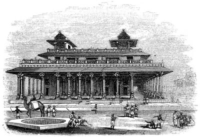 Palác Allahabad, Indie, 1847 od Bonner