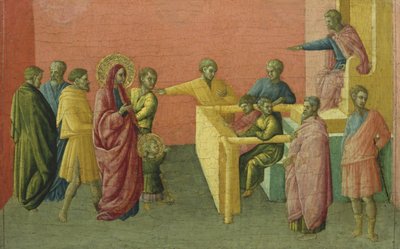 Příběh svatých Julitty a Quirika od Borghese di Piero
