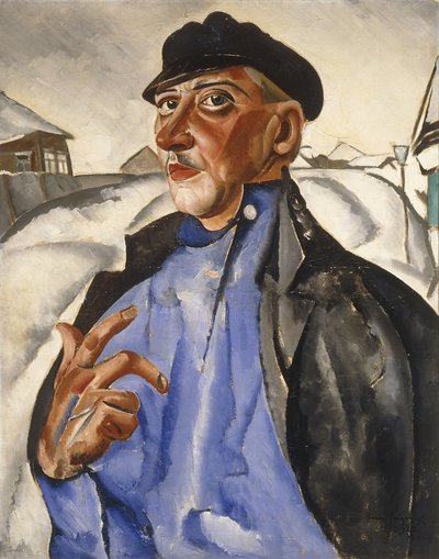 Portrét Vasky Pepel (podsvětí) od Boris Dmitrievich Grigoriev