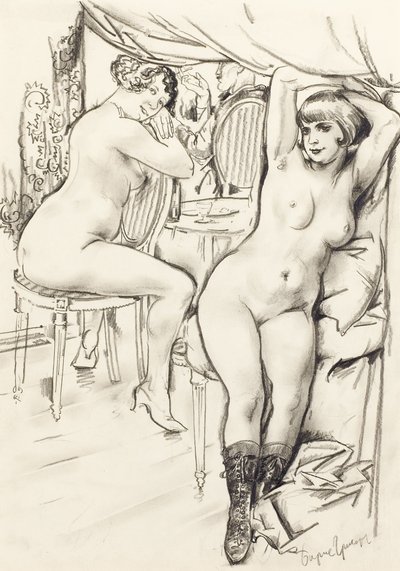 Prostitutky od Boris Dmitrievich Grigoriev