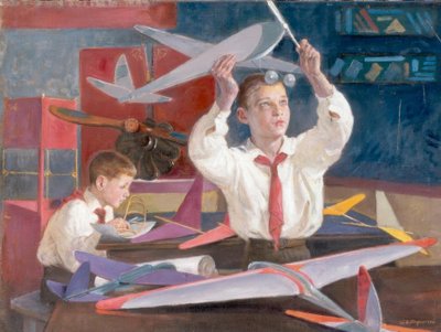 Mladí průkopníci aerodynamiky od Boris Jeremejewitsch Wladimirski