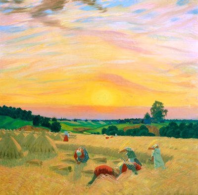 Sklizeň, 1914. od Boris Mikhailovich Kustodiev