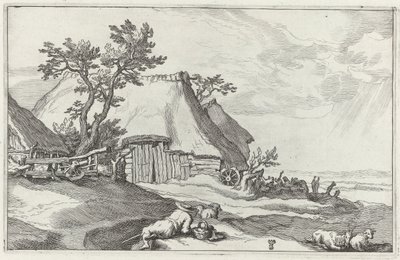 Krajina s farmou od Boëtius Adamsz. Bolswert